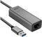 LINDY Netwerkadapter 2.5 GBit/s USB 3.2 Gen 1, Gigabit-LAN (1/2.5 Gbit/s), RJ45