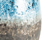 Lindy Sky Blue blauwe pot 23 cm ronde bloempot voor binnen