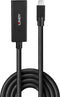 LINDY USB-C-kabel USB 3.2 Gen2 (USB 3.1 Gen2) USB-C stekker, USB-C bus 5.00 m Zwart 43364