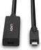 LINDY USB-C-kabel USB 3.2 Gen2 (USB 3.1 Gen2) USB-C stekker, USB-C bus 5.00 m Zwart 43364