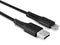 LINDY USB-kabel USB 2.0 Apple Lightning stekker, USB-A stekker 0.50 m Zwart 31319