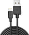 LINDY USB-kabel USB 2.0 Apple Lightning stekker, USB-A stekker 0.50 m Zwart 31319