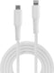 LINDY USB-kabel USB 2.0 Apple Lightning stekker, USB-C stekker 1.00 m Wit 31316
