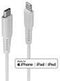 LINDY USB-kabel USB 2.0 Apple Lightning stekker, USB-C stekker 2.00 m Wit 31317
