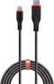 LINDY USB-kabel USB 2.0 Apple Lightning stekker, USB-C stekker 2.00 m Zwart 31287