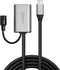 LINDY USB-kabel USB 3.2 Gen1 (USB 3.0 / USB 3.1 Gen1) USB-C stekker, USB-A bus 5.00 m Zwart, Grijs 43270