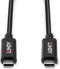 LINDY USB-kabel USB 3.2 Gen2 (USB 3.1 Gen2) USB-C stekker, USB-C stekker 5.00 m Zwart 43308