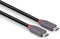 LINDY USB-kabel USB 4.0 USB-C stekker, USB-C stekker 0.8 m Zwart 36947