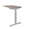 Linesto Plus aanbouwtafel, hoogte instelbaar (65-85cm) 25mm blad en t-poot frame met rechte tenen