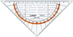 Linex geodriehoek 1616G | 16 cm