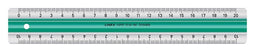 Linex - Liniaal linex super s20 200mm transparant | 10 stuks