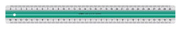Linex - Liniaal linex super s30 300mm transparant | 10 stuks