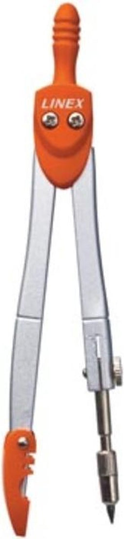 Linex schoolpasser 950, 3 -delig, in een ophangdoosje, in geassorteerde kleuren