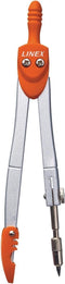 Linex schoolpasser 950, 3 -delig, in een ophangdoosje, in geassorteerde kleuren