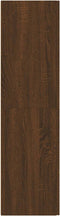 vidaXL - Tv-wandmeubels - 2 - st - 30,5x30x110 - cm - bruin - eikenkleur