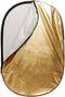 Linkstar Reflectiescherm 2 in 1 R-100150GS Goud/Zilver 100x150 cm