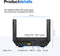 Linksys Hydra Pro 6 MR5500 - Router - Mesh WiFi - 5400 Mbps - WiFi 6 - Dual-Band - Zwart