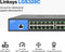 Linksys LGS328C - Network Switch - Gigabit - Managed - 24 Poorten - 4 SFP+ Poorten - Zwart
