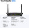 Linksys MR6350 - Router - AC1300 - Dual-Band - WiFi 5 - Mesh WiFi - Zwart