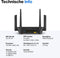 Linksys MR9000 - Router - Tri-Band - Mesh WiFi - WiFi 5 - 3000 Mpbs - Zwart