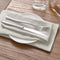 Linnen servetten stoffen servetten set van 6, 45x45 cm 100% Frans linnen afwasbaar servetten, zachte ademende servetten met Oeko Tex 100 standaard, beige/natuurlijk linnen