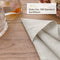 Linnen servetten stoffen servetten set van 6, 45x45 cm 100% Frans linnen afwasbaar servetten, zachte ademende servetten met Oeko Tex 100 standaard, beige/natuurlijk linnen