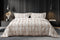 LINNICK Dekbedovertrek katoen Bracken - white - 240x200/220cm - lits jumeaux