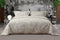 LINNICK Dekbedovertrek Katoen Exotic Jungle - beige - 200x200/220cm - tweepersoons