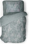 LINNICK Dekbedovertrek Katoen Exotic Jungle - zee blauw - 140x200/220cm - 1 persoons