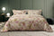 LINNICK Dekbedovertrek Katoen Fable Meadow - beige - 140x200/220cm - 1 persoons