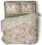 LINNICK Dekbedovertrek katoen Fable Meadow - beige - 240x200/220cm - lits jumeaux