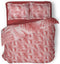 LINNICK Dekbedovertrek katoen Fable Trail - pink - 240x200/220cm - lits jumeaux