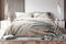 LINNICK Dekbedovertrek Katoen Lyme Grass - beige - 200x200/220cm - tweepersoons