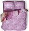 LINNICK Dekbedovertrek katoen Marble Shape - pink - 240x200/220cm - lits jumeaux