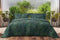 LINNICK Dekbedovertrek Katoen Moriko Leaf - green - 200x200/220cm - tweepersoons