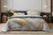 LINNICK Dekbedovertrek katoen Onyx - multi - 240x200/220cm - lits jumeaux