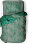 LINNICK Dekbedovertrek Katoen Quartz Shards - green - 140x200/220cm - 1 persoons