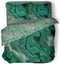 LINNICK Dekbedovertrek Katoen Quartz Shards - green - 200x200/220cm - tweepersoons