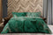 LINNICK Dekbedovertrek Katoen Quartz Shards - green - 200x200/220cm - tweepersoons