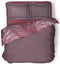 LINNICK Dekbedovertrek katoen Sky - pink - 240x200/220cm - lits jumeaux