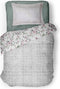 LINNICK Dekbedovertrek Katoen Trail Yard - white - 140x200/220cm - 1 persoons