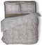 LINNICK Dekbedovertrek katoen Willow - grey - 240x200/220cm - lits jumeaux
