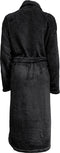 LINNICK Flanel Fleece Uni Badjas - Black - XL - Badjas Dames - Badjas Heren