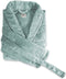 LINNICK Flanel Fleece Uni Badjas - Soft Green - L - Badjas Dames - Badjas Heren