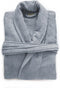 LINNICK Pure Badjas Velours - 100% Katoen - Denim - Maat S - Badjas Dames - Badjas Heren