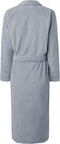 LINNICK Pure Badjas Velours - 100% Katoen - Denim - Maat XL - Badjas Dames - Badjas Heren