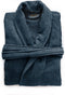LINNICK Pure Badjas Velours - 100% Katoen - Ocean Blue - Maat S - Badjas Dames - Badjas Heren