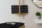 LINNICK Pure Handdoeken Set - Douchelaken - 100% Katoen - Black - 70x140cm- Per 2 Stuks