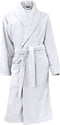 LINNICK Wafel Badjas - Badjas Velours Katoen - maat L - White - Badjas Dames - Badjas Heren