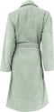 LINNICK Wafel Badjas - Badjas Velours Katoen - maat M - Soft Green - Badjas Dames - Badjas Heren